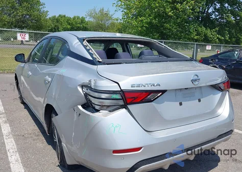 2021 Nissan Sentra Sv Xtronic Cvt z USA, uszkodzony, nr VIN 3N1AB8CV0MY301984